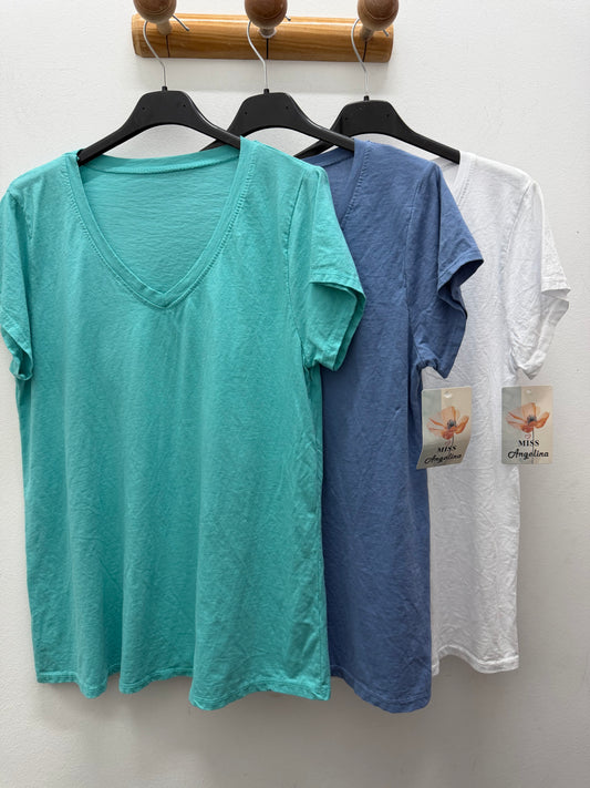 Camiseta cuello v