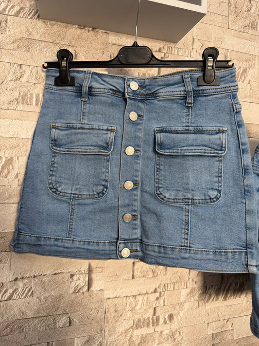 Falda pantalón vaquero
