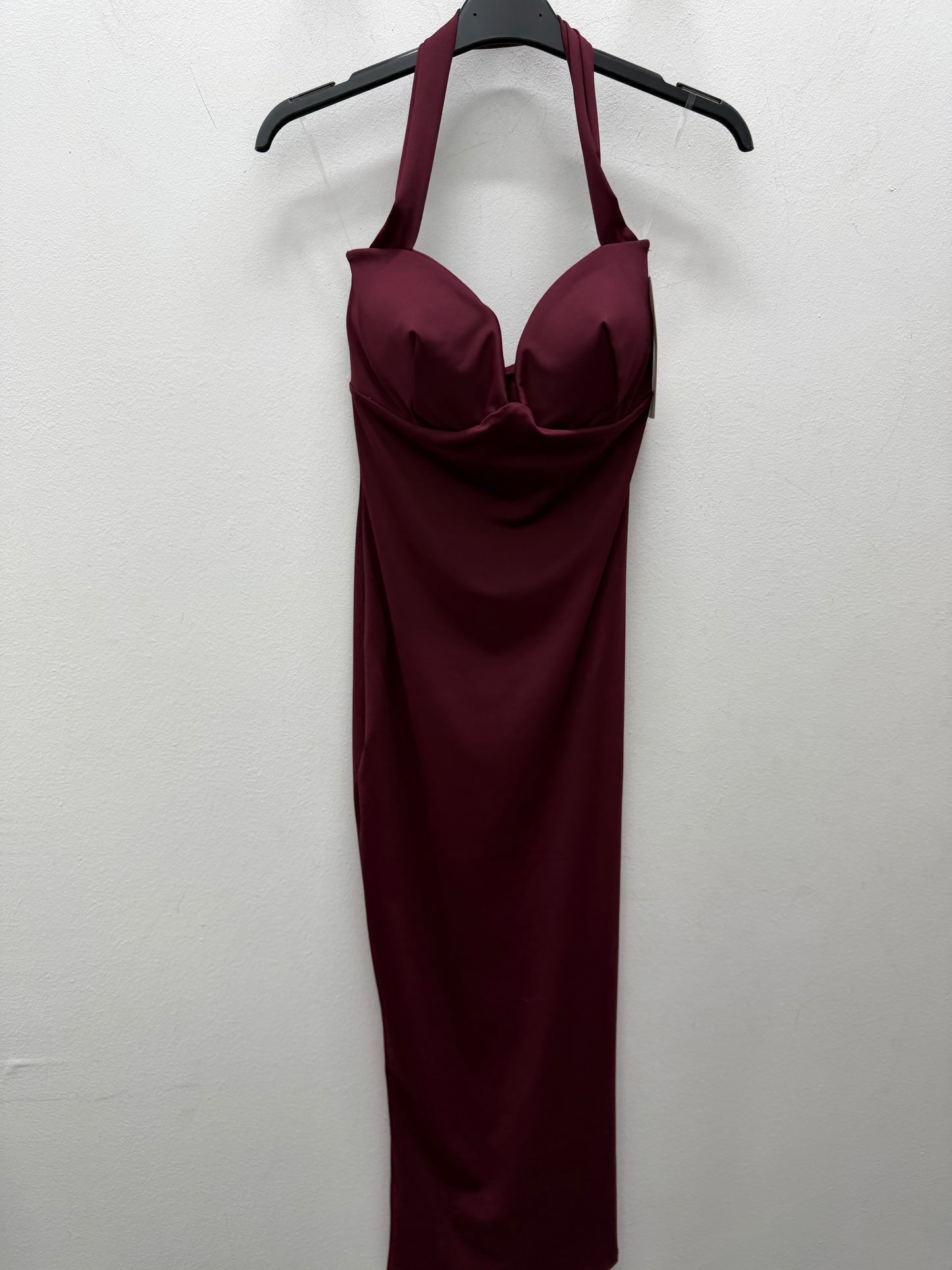 Vestido licra tinto