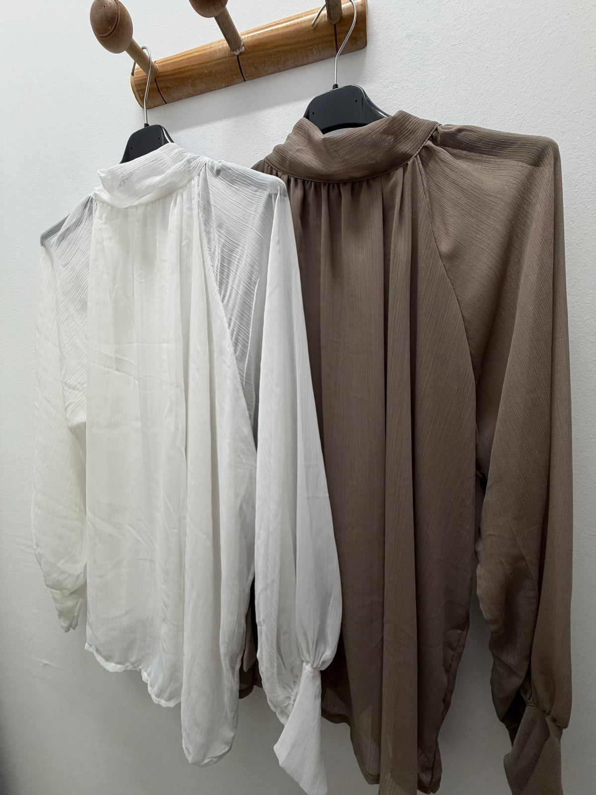 Blusa gasa curvy