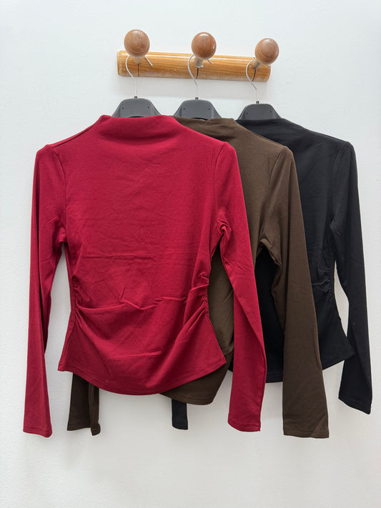 Chaleco cuello alto