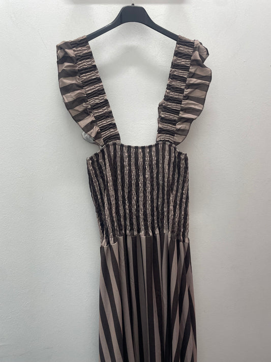 Vestido raya curvy