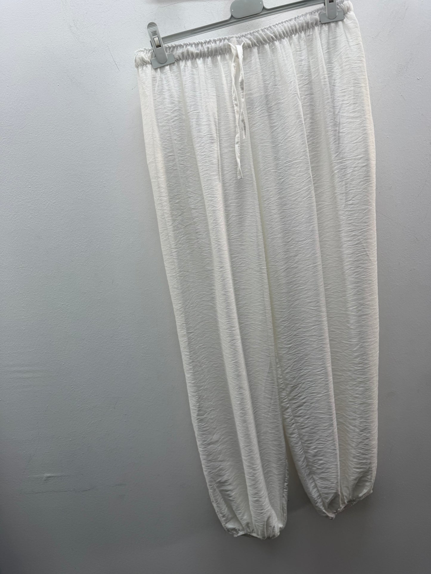 Pantalón bombacho lino
