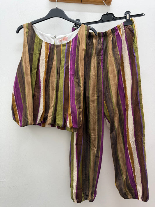 Conjunto rayas colores