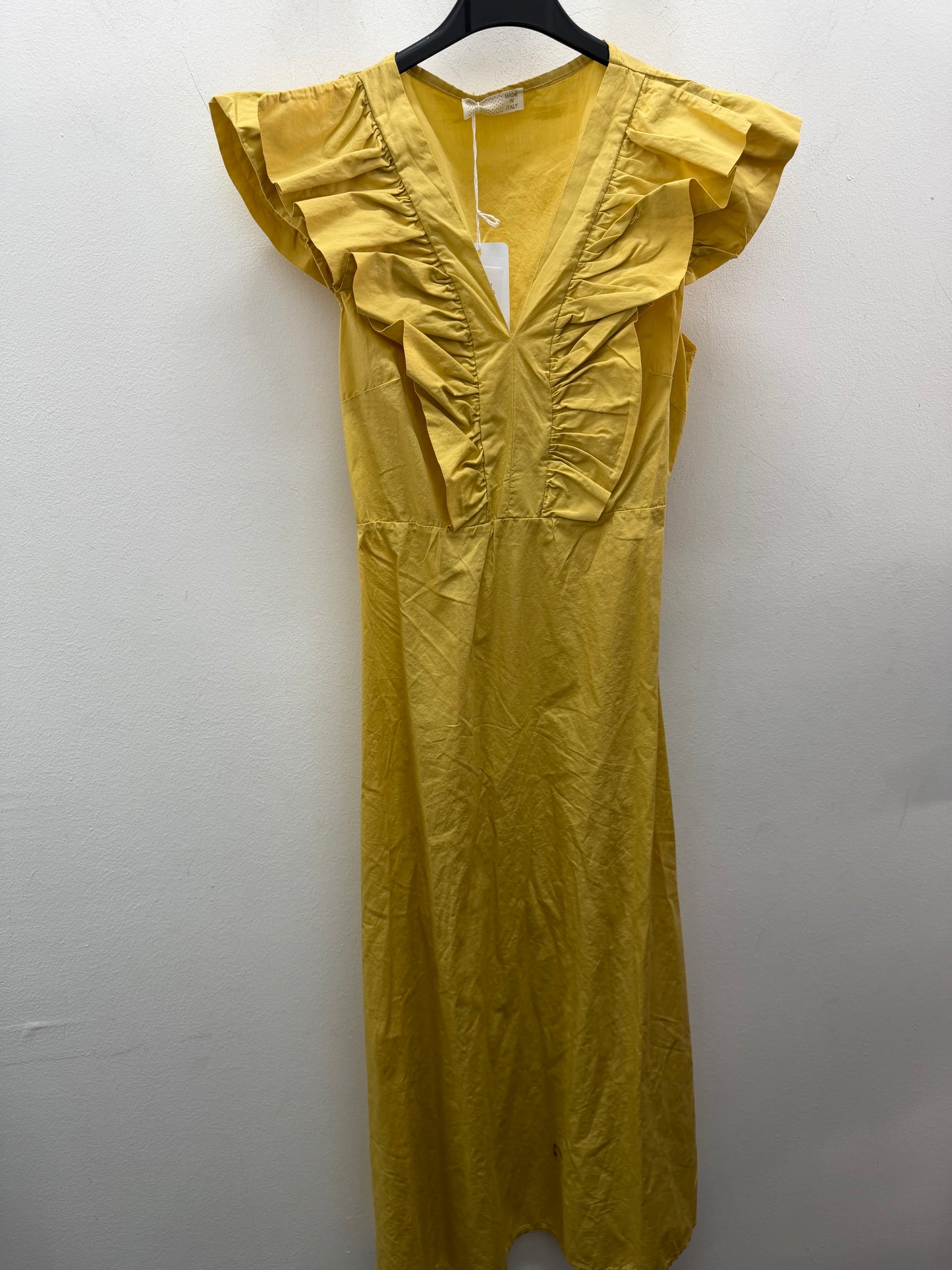 Vestido mostaza