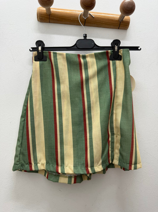 Falda pantalón rayas