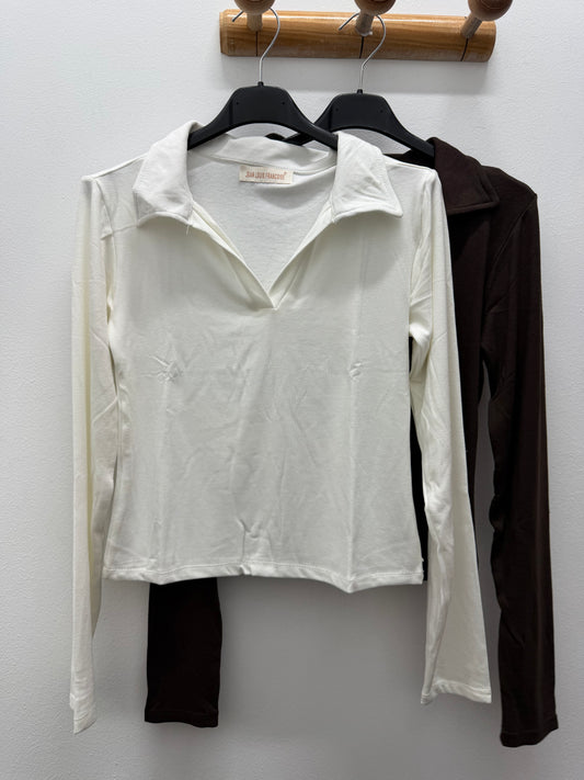 Chaleco fino cuello