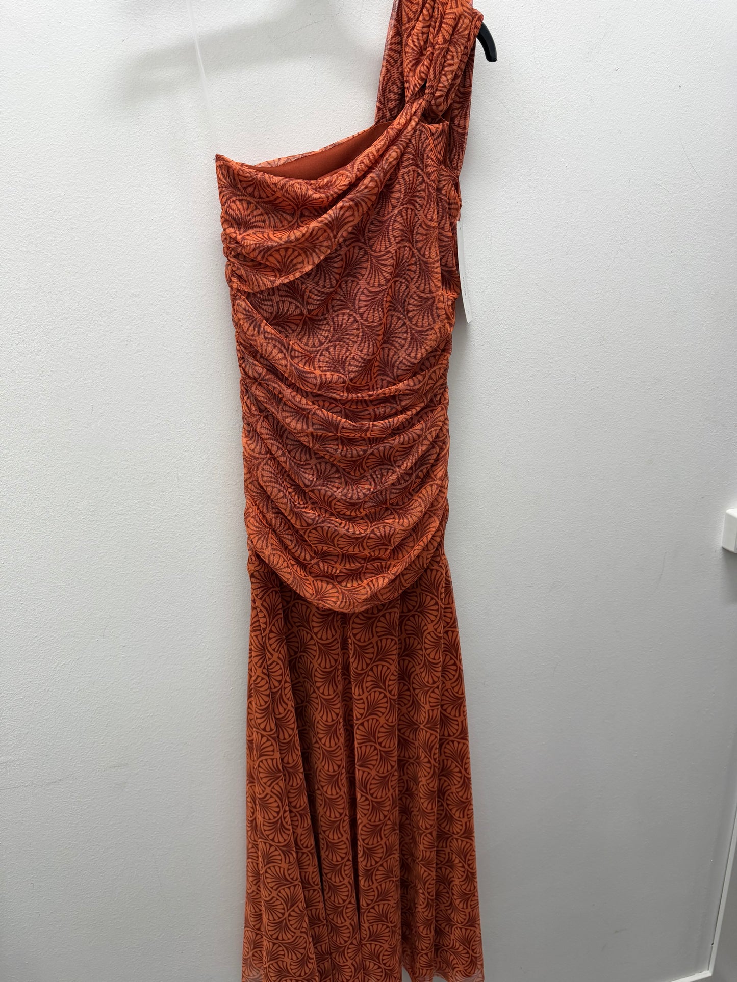 Vestido caldera tul estampado
